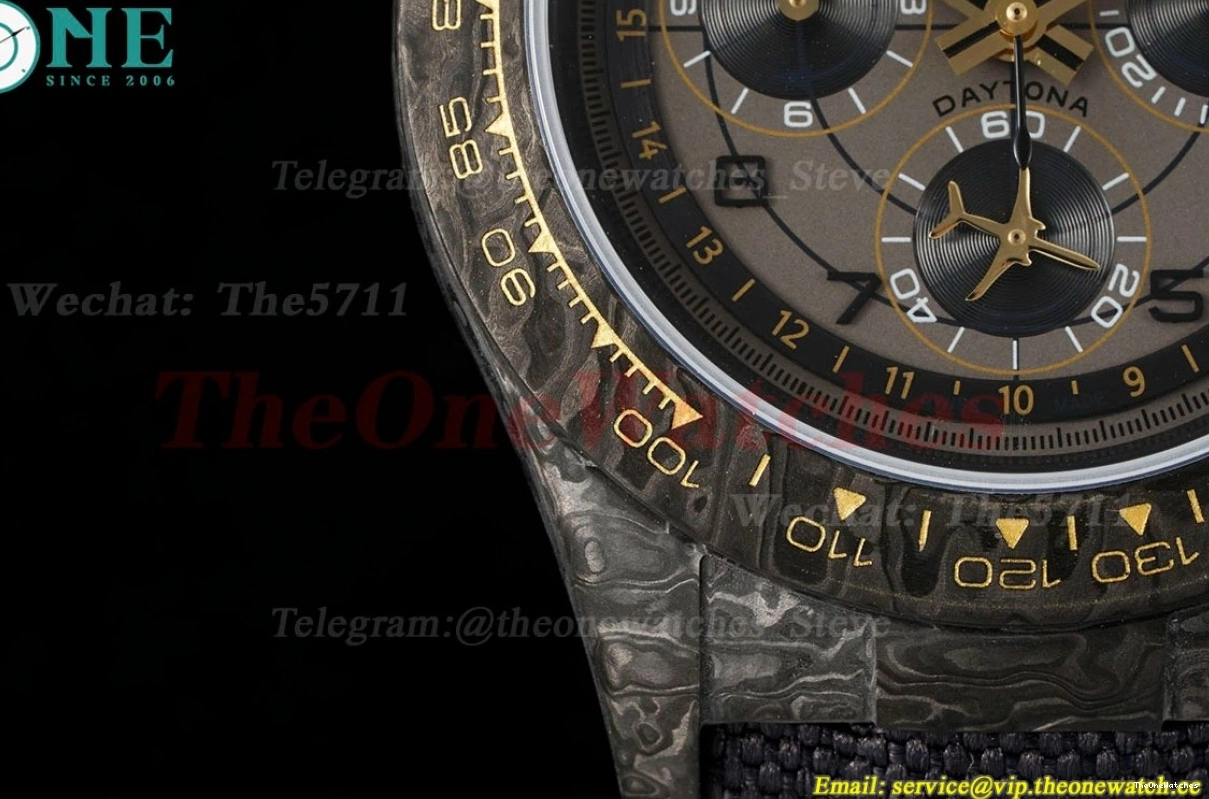 NY FC Daytona 40mm Diw Grey DIWF DIal SH4130 Black 1204